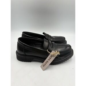 Electric Karma Penny Loafer With Lug Sole